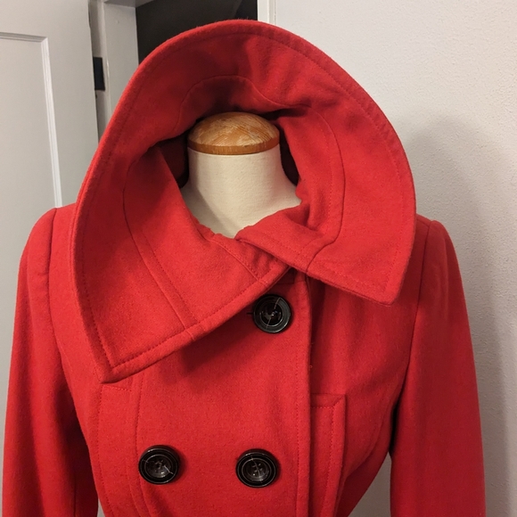 Zara wool pea coat size large. - Picture 3 of 10